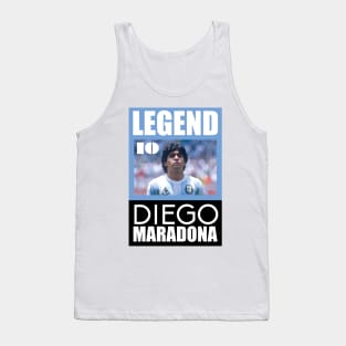 diego maradona 10 Tank Top